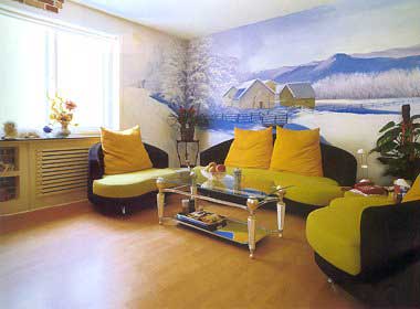 關于比較手繪墻都有什么好處