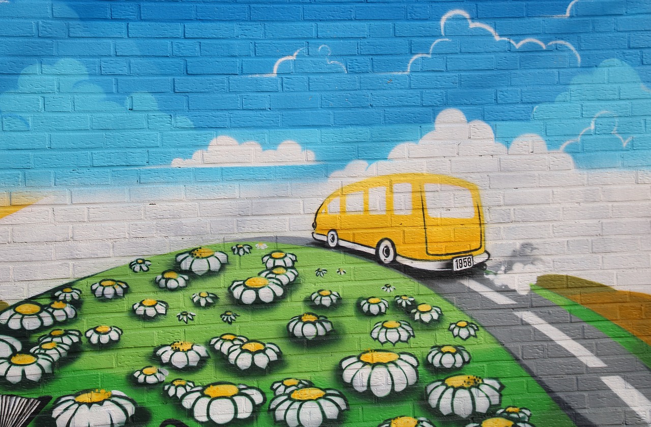 手繪墻繪位置的重要性