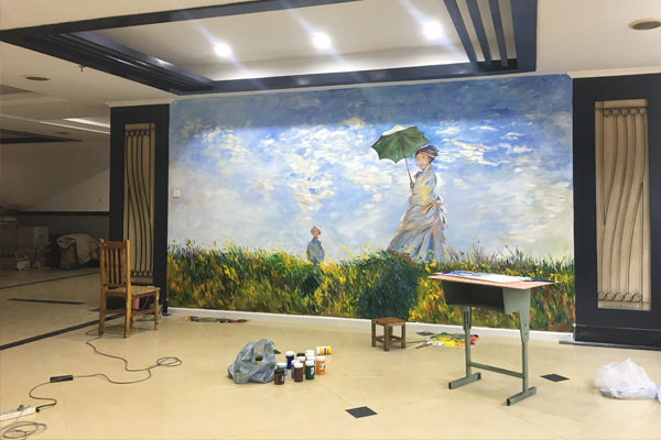 數字油畫與手繪畫的區別