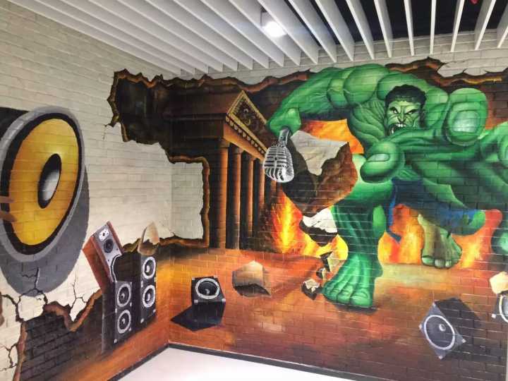 不同場合的墻體彩繪的價(jià)格