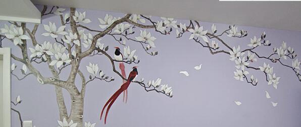 手繪墻體的質量優勢 價格優勢 環保優勢