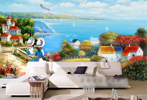 南昌室內墻繪,南昌美麗鄉村文化墻彩繪,南昌美麗鄉村墻繪,南昌幼兒園墻壁繪畫